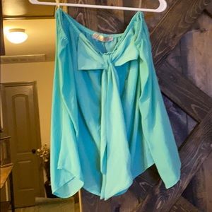 Off the shoulder top